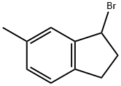 1-BROMO-2,3-DIHYDRO-6-METHYL-1H-INDENE Struktur