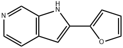 2-FURAN-2-YL-1H-PYRROLO[2,3-C]PYRIDINE Struktur