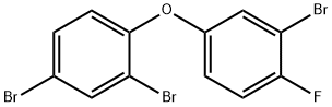 4'-FLUORO-2,3',4-TRIBROMODIPHENYL ETHER Struktur