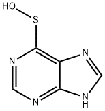 purine-6-sulfenic acid Struktur