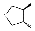 (3R,4R)-3,4-Difluoro-pyrrolidine Structure