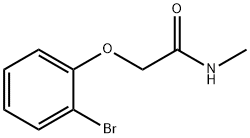 2-(2-溴苯氧基)-N-甲基乙酰胺, 863411-69-2, 结构式