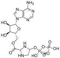 adenosine 5'-(beta-imidazolidate)diphosphate 化学構造式