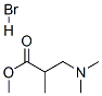 methyl 3-dimethylamino-2-methyl-propanoate hydrobromide,86343-59-1,结构式