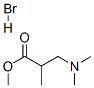 methyl 3-dimethylamino-2-methyl-propanoate hydrobromide Structure