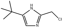1H-Imidazole,  2-(chloromethyl)-5-(1,1-dimethylethyl)- 结构式