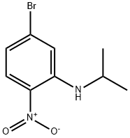 5-溴-N-异丙基-2-硝基苯胺, 863604-71-1, 结构式