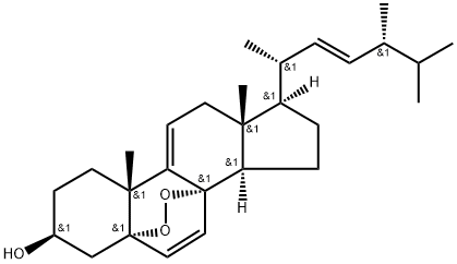 5,8-epidioxyergosta-6,9(11),22-trien-3-ol|9,11-脱氢麦角固醇过氧化物