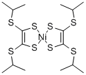 Bis(1,2-di-i-propylthio-1,2-et 结构式