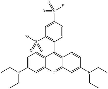 磺酰罗丹明B5-酸氯化物 结构式