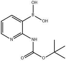 (2-[(TERT-BUTOXYCARBONYL)AMINO]PYRIDIN-3-YL)BORONIC ACID|2-(叔丁氧羰基氨基)吡啶-3-硼酸