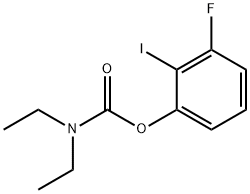 3-FLUORO-2-IODOPHENYL N,N-DIETHYLCARBAMATE 结构式