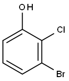 3-溴-2-氯苯酚, 863870-87-5, 结构式