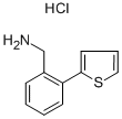 1-(2-THIEN-2-YLPHENYL)METHANAMINE HYDROCHLORIDE Structure