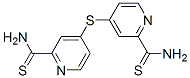 4,4'-Thiobis(2-pyridinecarbothioamide),86416-71-9,结构式