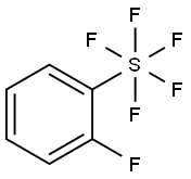 2-FLUOROPHENYLSULFUR PENTAFLUORIDE,864230-02-4,结构式