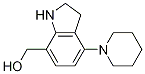 1H-Indole-7-Methanol,2,3-dihydro--4-piperidinyl-,864297-62-1,结构式