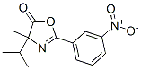 5(4H)-Oxazolone,  4-methyl-4-(1-methylethyl)-2-(3-nitrophenyl)-|