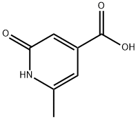 2-HYDROXY-6-METHYLISONICOTINIC ACID Struktur