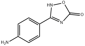 3-(4-氨基苯基)-1,2,4-噁二唑-5(2H)-酮,864680-71-7,结构式