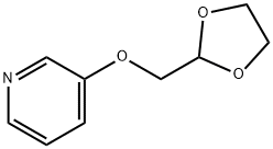 3-([1,3]DIOXOLAN-2-YLMETHOXY)-PYRIDINE Structure