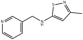 (3-METHYL-ISOTHIAZOL-5-YL)-PYRIDIN-3-YLMETHYL-AMINE,864684-74-2,结构式
