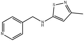 (3-METHYL-ISOTHIAZOL-5-YL)-PYRIDIN-4-YLMETHYL-AMINE,864684-75-3,结构式