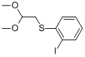 1-(2,2-DIMETHOXY-ETHYLSULFANYL)-2-IODO-BENZENE Struktur