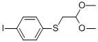 1-(2,2-DIMETHOXY-ETHYLSULFANYL)-4-IODO-BENZENE Struktur
