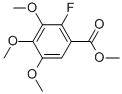 2-FLUORO-3,4,5-TRIMETHOXY-BENZOIC ACID METHYL ESTER,864684-82-2,结构式