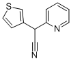 PYRIDIN-2-YL-THIOPHEN-3-YL-ACETONITRILE,864684-85-5,结构式