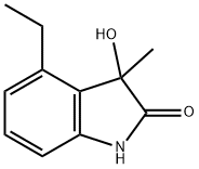 3-METHYL-4-ETHYL-3-HYDROXY-1,3-DIHYDRO-INDOL-2-ONE Structure