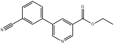 864685-41-6 5-(3'-CYANOPHENYL)-PYRIDINE-3-CARBOXYLATE, ETHYL ESTER