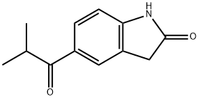 5-ISOBUTYRYLOXOINDOLE 结构式