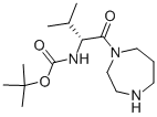 (R)-[1-([1,4]DIAZEPANE-1-CARBONYL)-2-METHYL-PROPYL]-CARBAMIC ACID TERT-BUTYL ESTER,864754-29-0,结构式