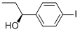 (S)-1-(4-IODO-PHENYL)-PROPAN-1-OL 化学構造式