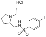 N-(1-ETHYL-PYRROLIDIN-2-YLMETHYL)-4-IODO-벤젠설폰아미드염화물