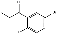 1-(5-BROMO-2-FLUOROPHENYL)PROPAN-1-ONE Struktur