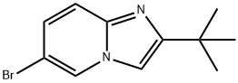 6-Bromo-2-tert-butyl-imidazo[1,2-a]pyridine Structure
