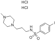 4-IODO-N-[3-(4-METHYL-PIPERAZIN-1-YL)-PROPYL]-BENZENESULFONAMIDE DIHYDROCHLORIDE Structure