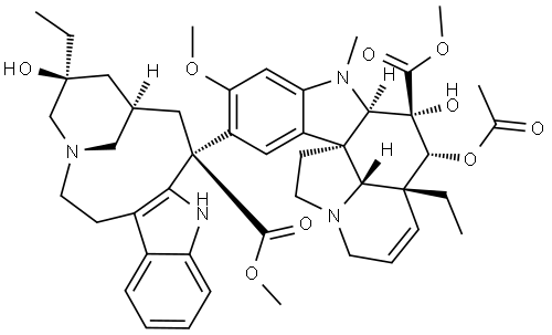 VINBLASTINE Struktur