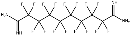 PERFLUOROSEBACAMIDINE Struktur