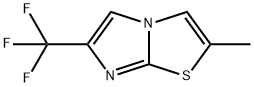 2-METHYL-6-(TRIFLUOROMETHYL)IMIDAZO[2,1-B]THIAZOLE Struktur