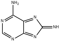 8H-Purin-6-amine,  8-imino- Structure