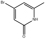 4-溴-6-甲基吡啶-2(1H)- 酮,865156-59-8,结构式