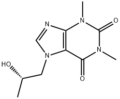 (S)-プロキシフィリン 化学構造式