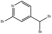 2-bromo-4-(dibromomethyl)pyridine,865449-19-0,结构式
