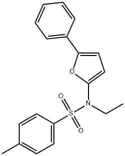 벤젠술폰아미드,N-에틸-4-메틸-N-(5-페닐-2-푸라닐)-