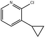 2-chloro-3-cyclopropylpyridine Struktur