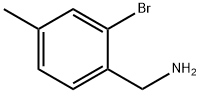 2-BROMO-4-METHYLBENZYLAMINE Structure